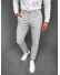 Pantaloni barbati casual gri deshis C001